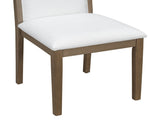 TREXM Vintage Style Dining Chair Set with 4 Upholstered Chairs for Dining Room and Living Room N715P400659P
