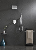 Shower System,Waterfall Rainfall Shower Head with Handheld, Shower Faucet Set for Bathroom Wall W92864249