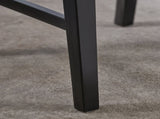 Roshan Farmhouse Acacia Wood Dining Chairs, Black 62888.00BLK