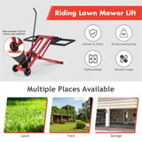 Hydraulic lawn mower jack is used for tractors and lawn mowers 59279600