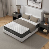 NapQueen Victoria 12 Inch Twin Cooling Gel Hybrid Mattress, CertiPUR-US Certified, Made in USA B349P332663