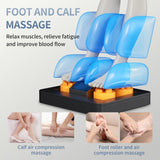 ZNTS Full Body Massage Chair, Zero Gravity Mode, Deep Tissue Massage Chair, Foot Massage, 8 Fixed Massage W2561P187959