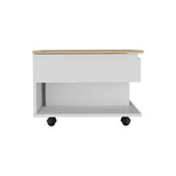 ZNTS Luanda Lift Top Coffee Table, Casters, One Shelf B200P188809