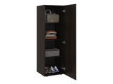 Deftones Storage Cabinet with 4 Shelves for Clothes and Accessories, Modern Design, Walnut B128P485410