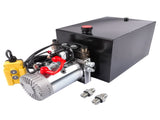 20 Quart Double Acting Hydraulic Pump 12V DC Dump Trailer Hydraulic Power Unit 87086007