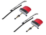 Red Windshield Wiper Motor Kit Street Hot Rod Universal Boat Fit for Chevy Fit for Jeep 96783887