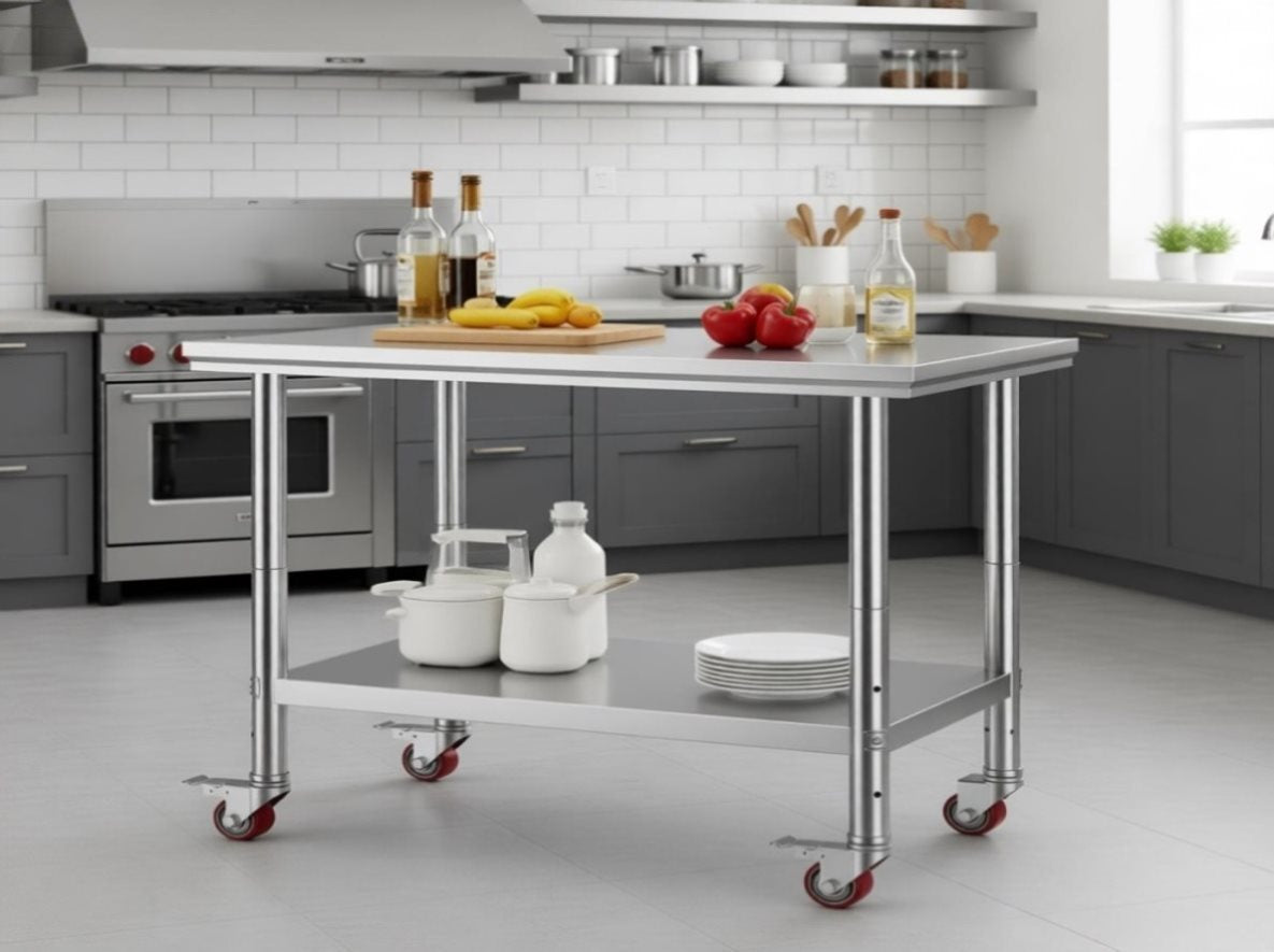 Collapse Metal Table Metal Work Table 87796268 – ZNTS Wholesale United States