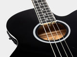 GMB101 4 string Electric Acoustic Bass Guitar w/ 4-Band Equalizer EQ-7545R Black 88915173