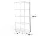 5-layer display rack with adjustable layer spacing, plug-in deformable structure, adjustable feet, 78418352