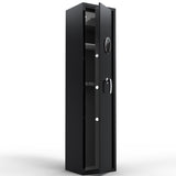 ZNTS Large Capacity Quick Access Fingerprint Gun,4-5 Gun Biometric Metal Rifle Gun Security Cabinet W1779P171553