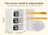 Metal Locker,Storage Cabinet with Doors,Small Locker with Lock,Mini Locker,Locking Cabinet,Lockable T5667P494570