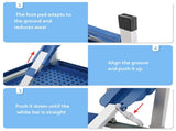 Siamese Folding Tables and Chairs-Plastic PS Thickening 26818656