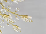 15-Light Chandelier Crystal Ceiling Lamp, 15-Lights Modern Farmhouse Ceiling Ceiling Hanging Light W5008P466522