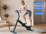 Stair Stepper with resistance Home-Upgrade Vertical Workout Machine for Full-Body Exercise 90708152