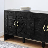 60" Mid Century Modern Sideboard Buffet Cabinet with Storage, TV Media Console, Storage Cabinet with W1801P290306