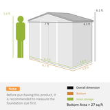 Outdoor Garden Storage Shed Tool House Not Supported 35265787