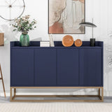 ZNTS Modern Sideboard Elegant Buffet Cabinet with Large Storage Space for Dining Room, Entryway 81516874