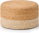 Handmade Woven Foot Stool Natural Seagrass Ottoman for Home Decor & Seating 94592344