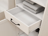 Double Door Narrow Height Slim Floor Standing Cabinet 72104839