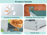 6 Room Metal Chicken Nesting Boxes 6 Compartment Egg Coop 85377352