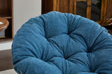 Oversized Swivel Accent Chair, 360 Swivel Barrel Chair, Papasan Chair for Living Room Bedroom W1752P172298