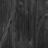K&K 51.2"W Geometric Twill Stripe Textured Design Kitchen with Drop Leaf, Farmhouse Kitchen N707P221444B