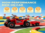 Red 6V Kids Electric Car Forward & Reverse, Wear-Resistant Wheels, for 1.5-3 Years Old 28609862