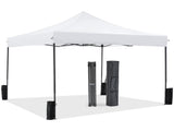 10x10 FT Pop Up Canopy Tent with Slant Legs and Carrying Bag, Easy Setup Outdoor Shelter for 95013248