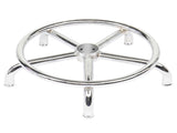 Round Stool with Lines Rotation Bar Stool Red 61896617