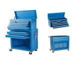 Tool Chest, 8-Drawer Rolling Tool Storage Cabinet with 2 in 1 Detachable Top Tool Box, Liner, 51693910