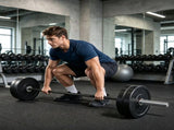 7.2FT Olympic Barbell, 2000LBS Weight Capacity No.45 Steel Weight Lifting Bar with Volcano Deep 85678995