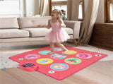 Pink Kids Dance Mat , 5 Difficulty Levels & 9 Demo Songs, Non-Slip Safe Design 61304861