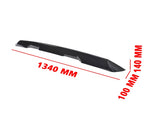 Front Grille Upper Molding Trim Gloss Black Fit for GMC Sierra 1500 2500 HD 3500 HD 2022-2024 Model 05705665