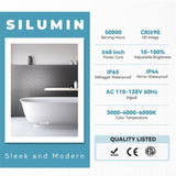 Bright LED Bathroom Mirror 32" x 24" Front Side Light, 5 Mins Defog, Full HD Reflected, 3 Colors T3177P296169