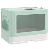 Fully Enclosed Cat Litter Box/Cat Litter Box 09412178