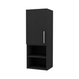 Praia Medicine Cabinet, Four Shelves Single Door Cabinet, Metal Handle B128P148796
