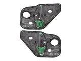 2Pcs Rear Left and Right Plastic Power Window Regulator Fits for Hyundai Santa Fe 2019-2022 64305180
