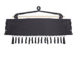 1.5*1.2m Tassel Plus Pillow Hanging Chair Gray 52596899