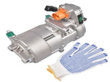 A/C Compressor with Clutch Fits for Kia Niro Sport Utility 2017-2022 1.6L L4 Silver 1Pc 61561118