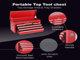 Tool Chest, 8-Drawer Rolling Tool Storage Cabinet with 2 in 1 Detachable Top Tool Box, Liner, 39304479