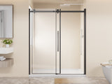 48.in W x 72.in H Frameless Shower Single Sliding, 1/4 inch Thick Clear Tempered Glass Shower W3048P469329