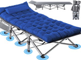 Foldinging Cot with Pillow, 75" x 28" Heavy Duty Folding Bed Cot with Carry Bag for Traveling 95855288