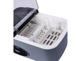 Ice Maker Countertop, Portable Ice Machine, Self-Cleaning Ice Makers with Basket and Scoop, 9 Cubes W465P204131