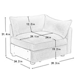 Sofa RSF Velvet -wheat W3041P293491
