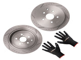 Rear Brake Rotors Kit fit for Lexus RX450h 2010-2015 Toyota Highlander 2014-2019 03052032