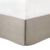 7 Piece Tufted Comforter Set Taupe Cal King B03596868