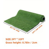 3FT x 32FT Artificial Turf for Dogs - Professional Large Outdoor Pet Lawn Mat with Drainage Holes W3280P334787