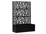 Metal Bed with Trellis, 70 Inch Height Metal Planter Box with Trellis, 09609773