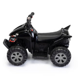 ZNTS Kids Ride-on ATV, 6V Battery Powered Electric Quad Car with Music, LED Lights and Spray Device, 4 W2181P155600