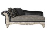 San Marino 2-Tone Fabric Wooden Frame Chaise T2574P198795
